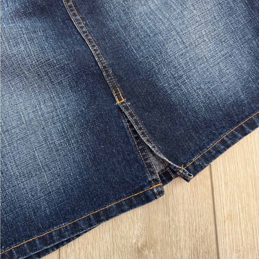Squeeze Y2K Denim Pencil Skirt Size 7. Y2K, 90s NWOT - Picture 4 of 8